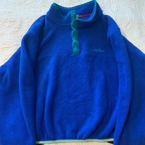Vintage Men’s LL Bean Fleece Pullover